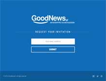 Tablet Screenshot of goodnews.gr